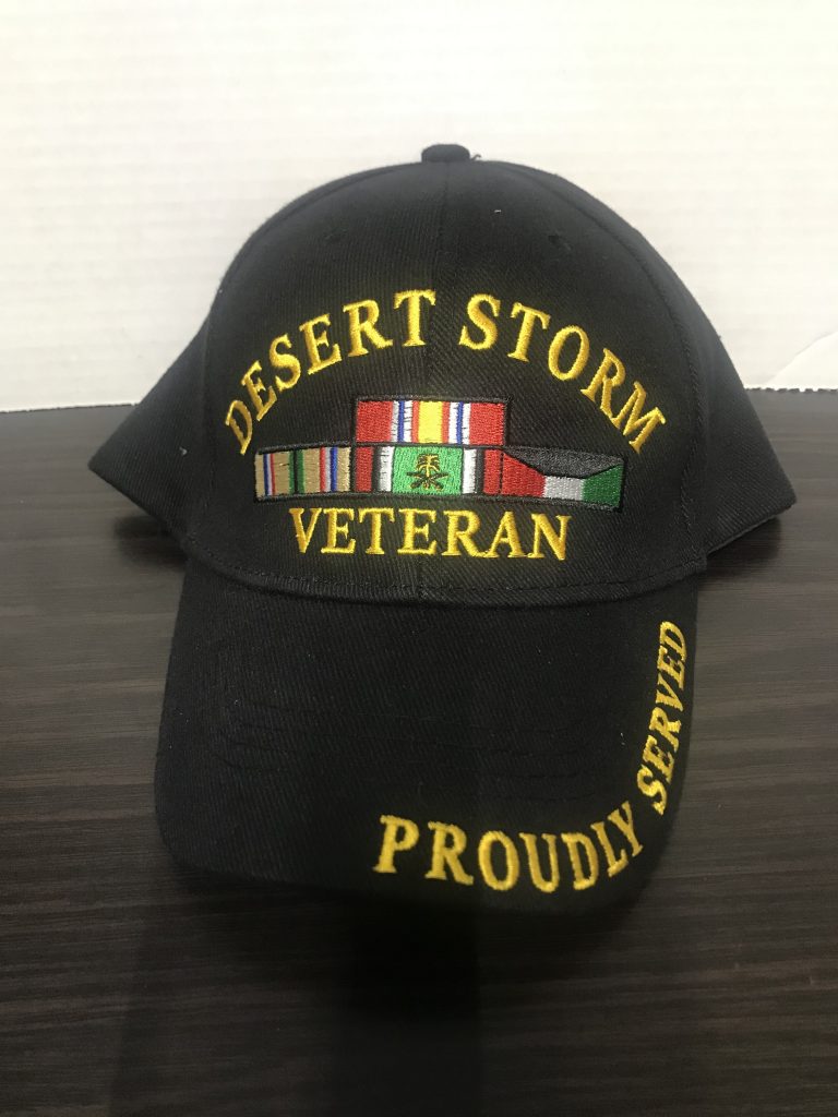 Embroidered Desert Storm Veteran Hat - Majestic Flag Store